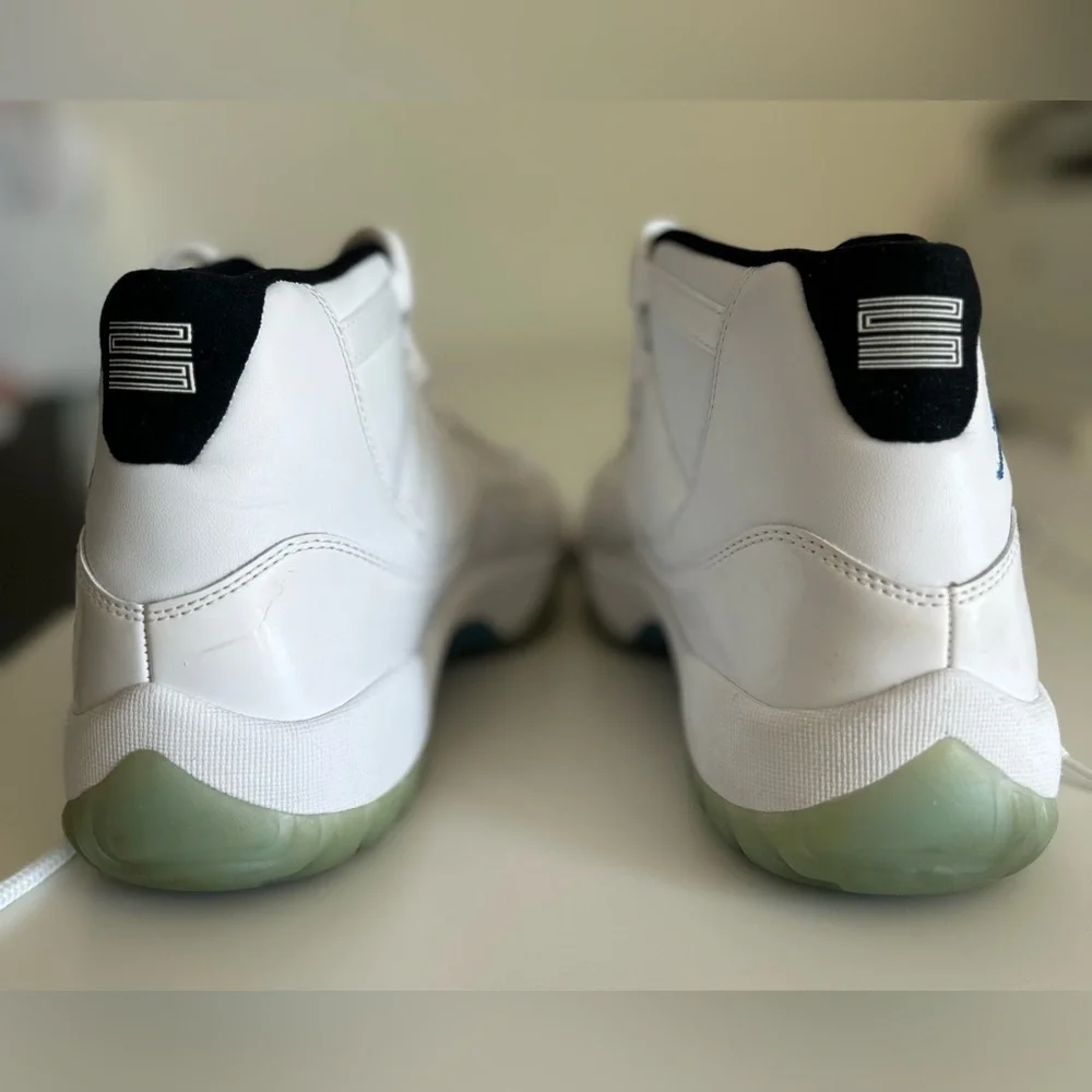 Men’s Air Jordan 11 Retro ‘Legend Blue’ 2014 White Size 12